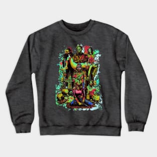 Fasbytes Horror Slasher Neon Crewneck Sweatshirt